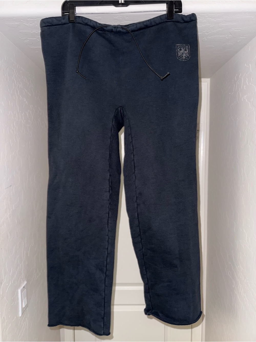 Yeezy Black Fleece Drawstring Sweatpants